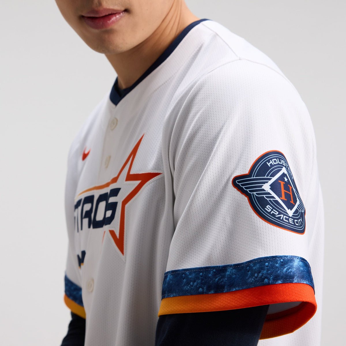 Men's Houston Astros Jose Altuve Nike White 2025 City Connect Limited Player Jersey - 9