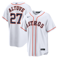 Men's Houston Astros Jose Altuve Nike White Home Replica Jersey