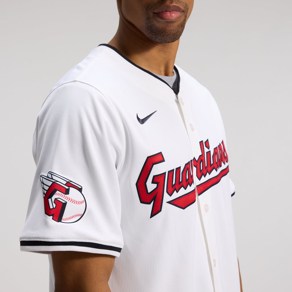 Men's Cleveland Guardians Jose Ramirez Nike White Home Limited Player Jersey - 7