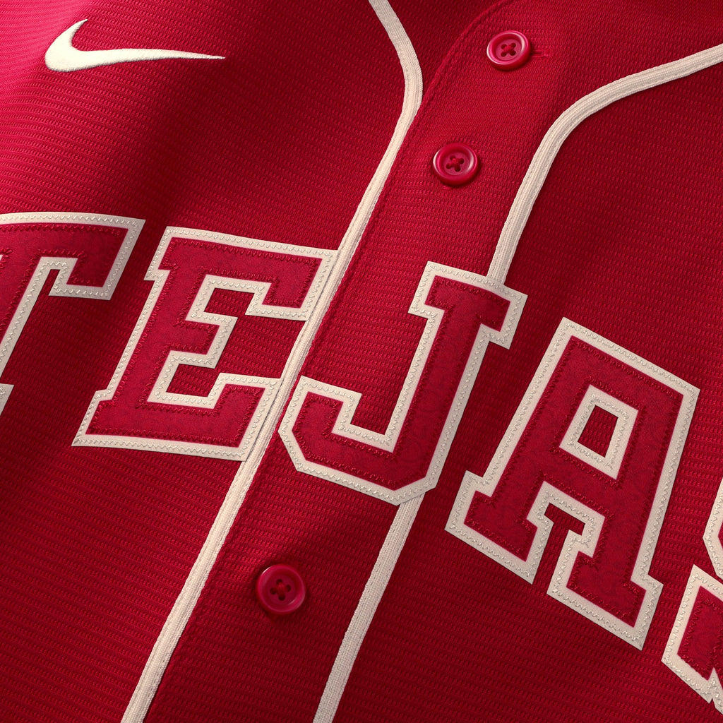 Men's Texas Rangers Josh Jung Nike Red 2026 City Connect Stadium Jersey - 5