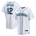 Men's Seattle Mariners Josh Naylor Nike White Home Replica Jersey