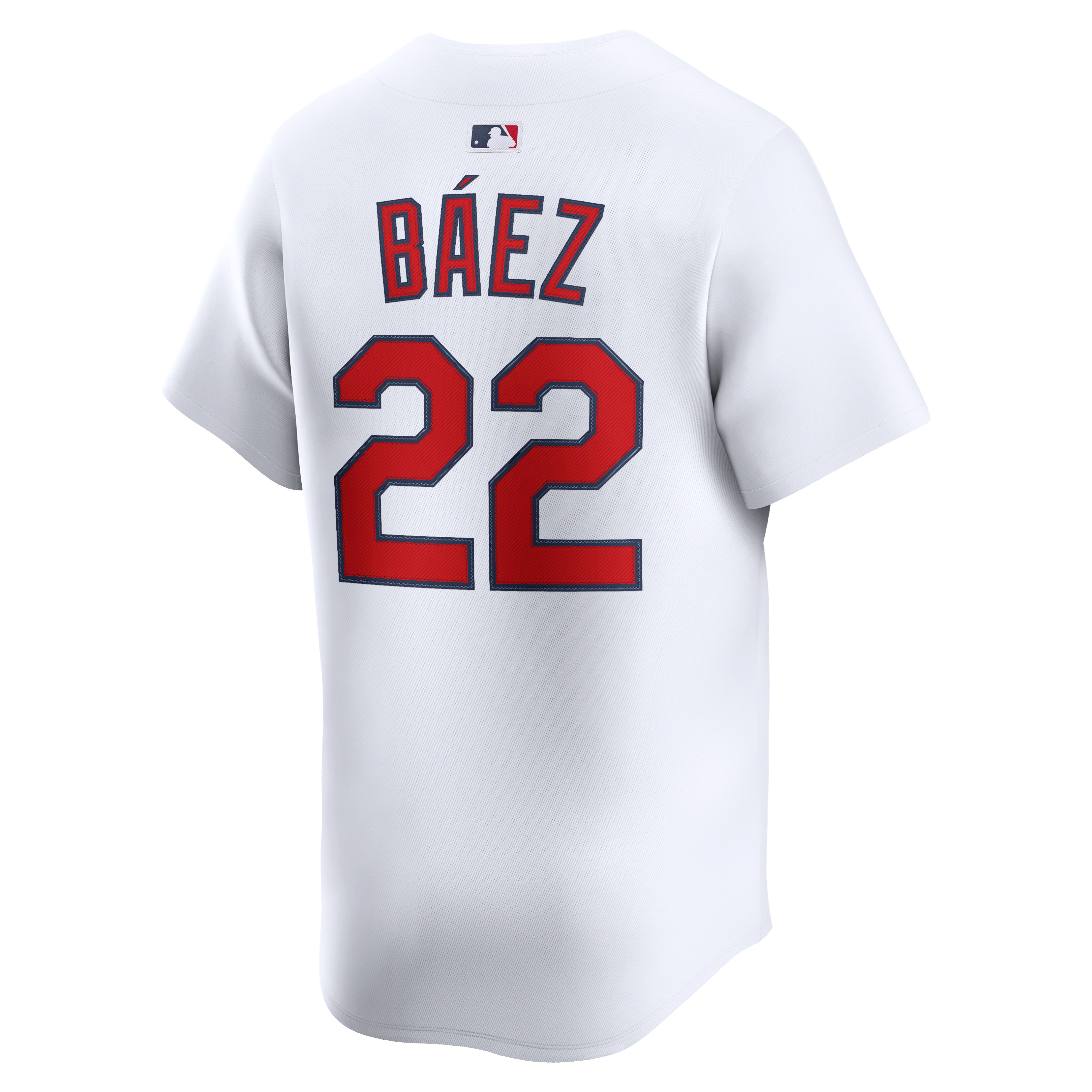Men's St. Louis Cardinals Joshua Báez Nike White Home Limited Player Jersey - 4