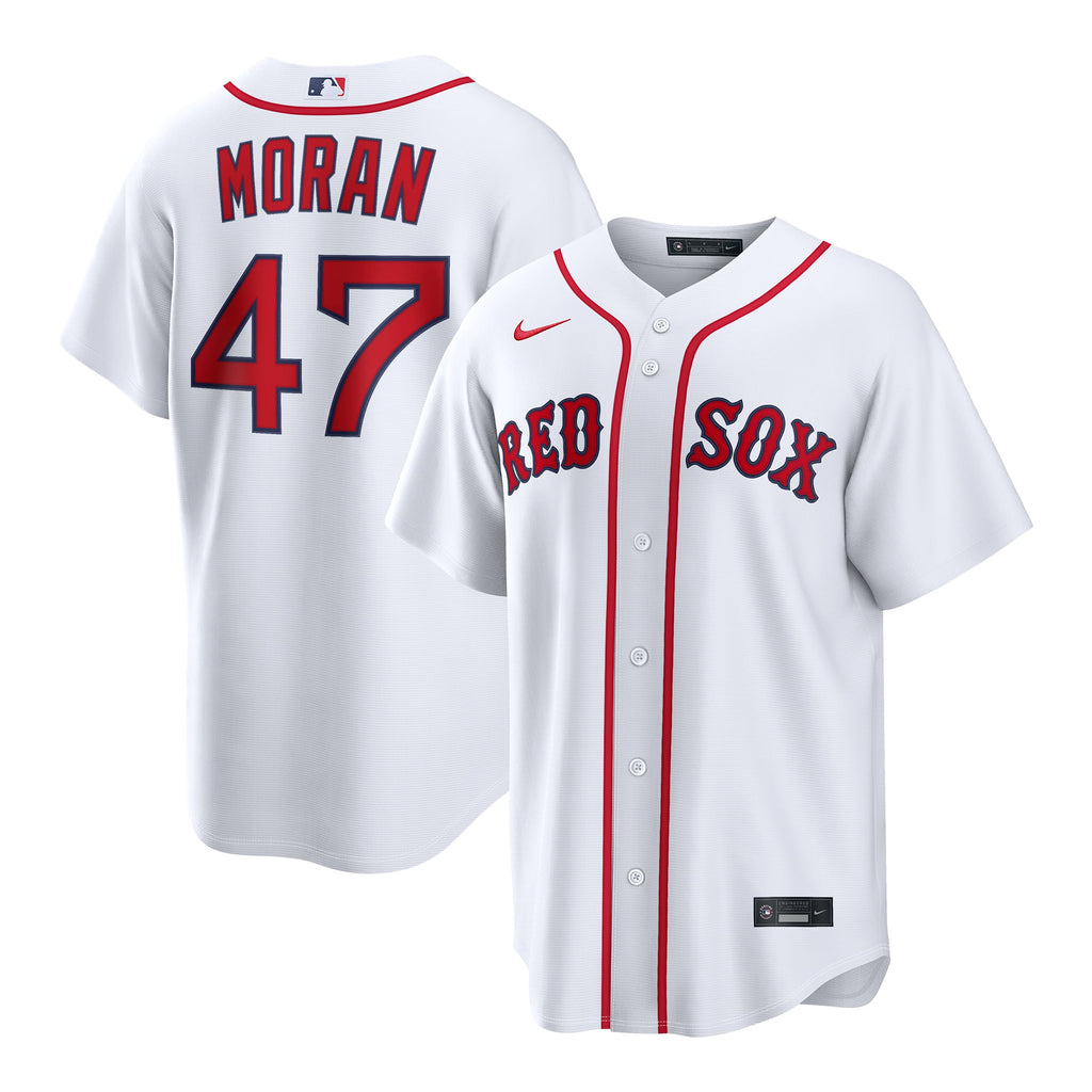 Men's Boston Red Sox Jovani Moran Nike White Home Replica Jersey - 2
