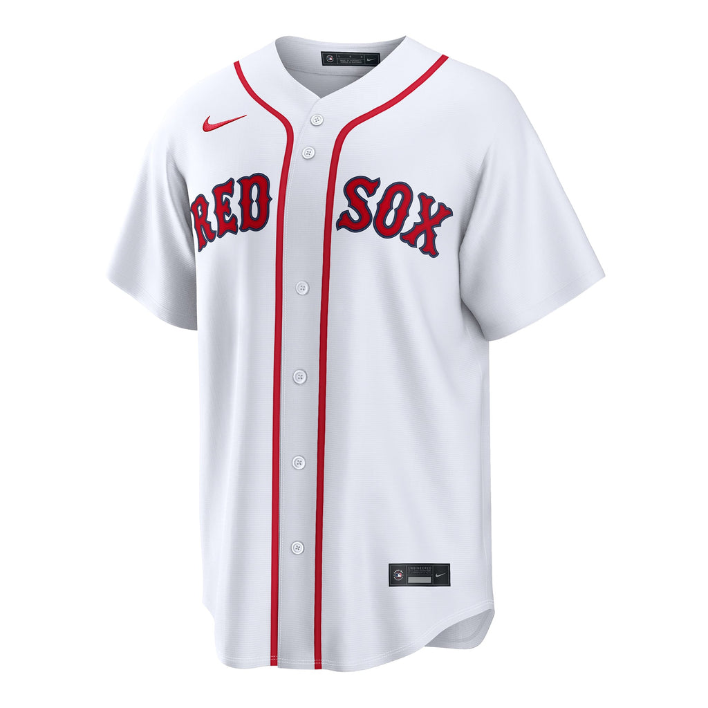 Men's Boston Red Sox Jovani Moran Nike White Home Replica Jersey - 3