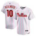 Men's Philadelphia Phillies J.T. Realmuto Nike White Home Limited Player Jersey