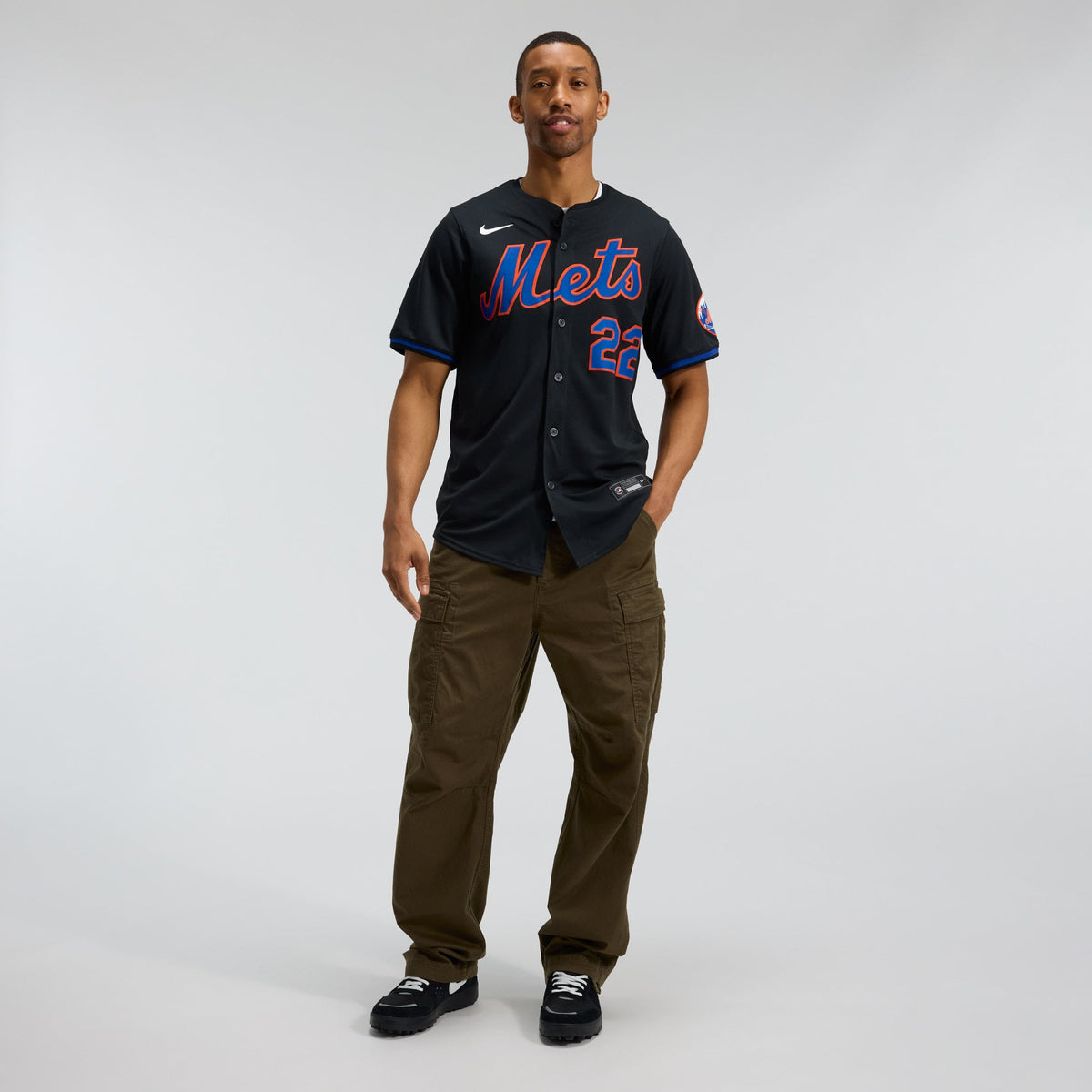Men's New York Mets Juan Soto Nike Black Alternate Limited Player Jersey - 5