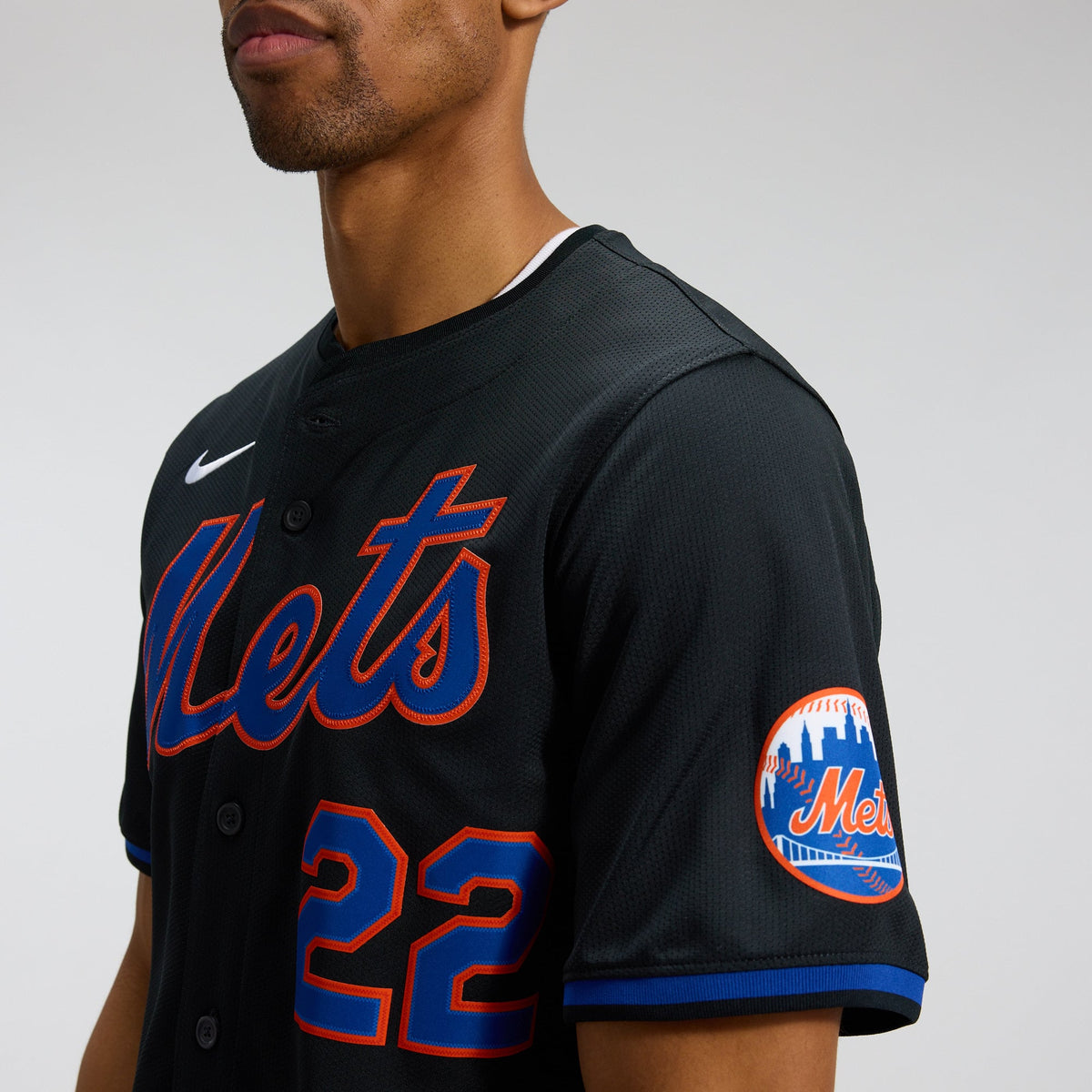 Men's New York Mets Juan Soto Nike Black Alternate Limited Player Jersey - 9