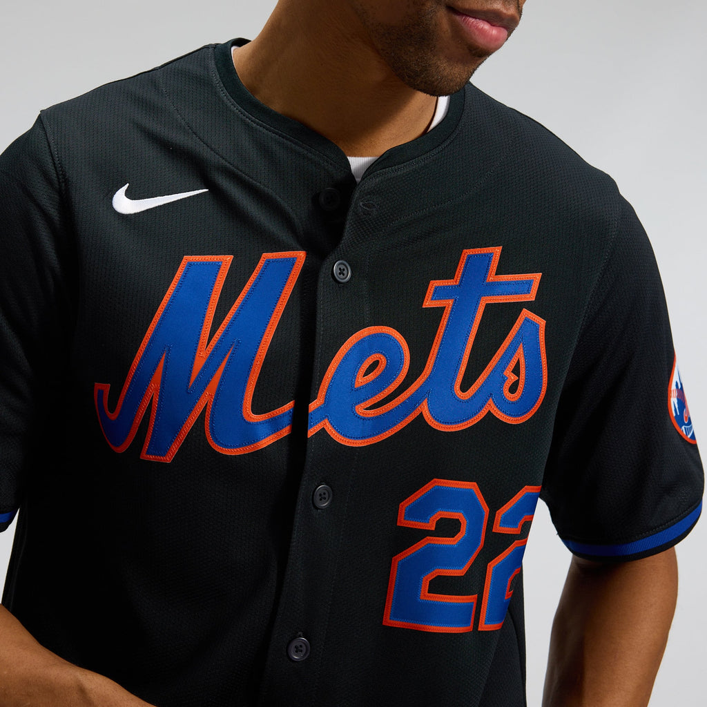 Men's New York Mets Juan Soto Nike Black Alternate Limited Player Jersey - 10