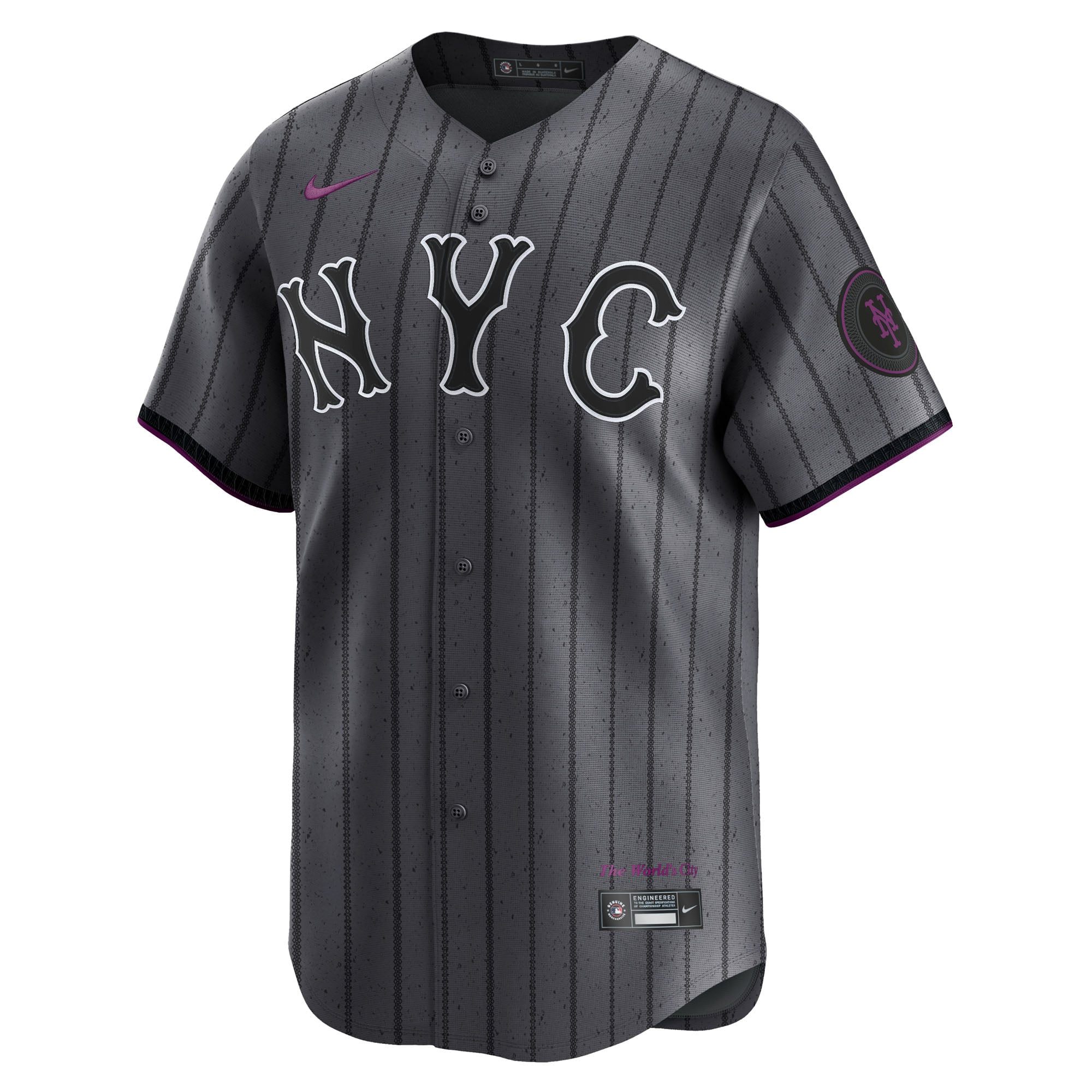 Men's New York Mets Juan Soto Nike Gray City Connect Limited Player Jersey - 3
