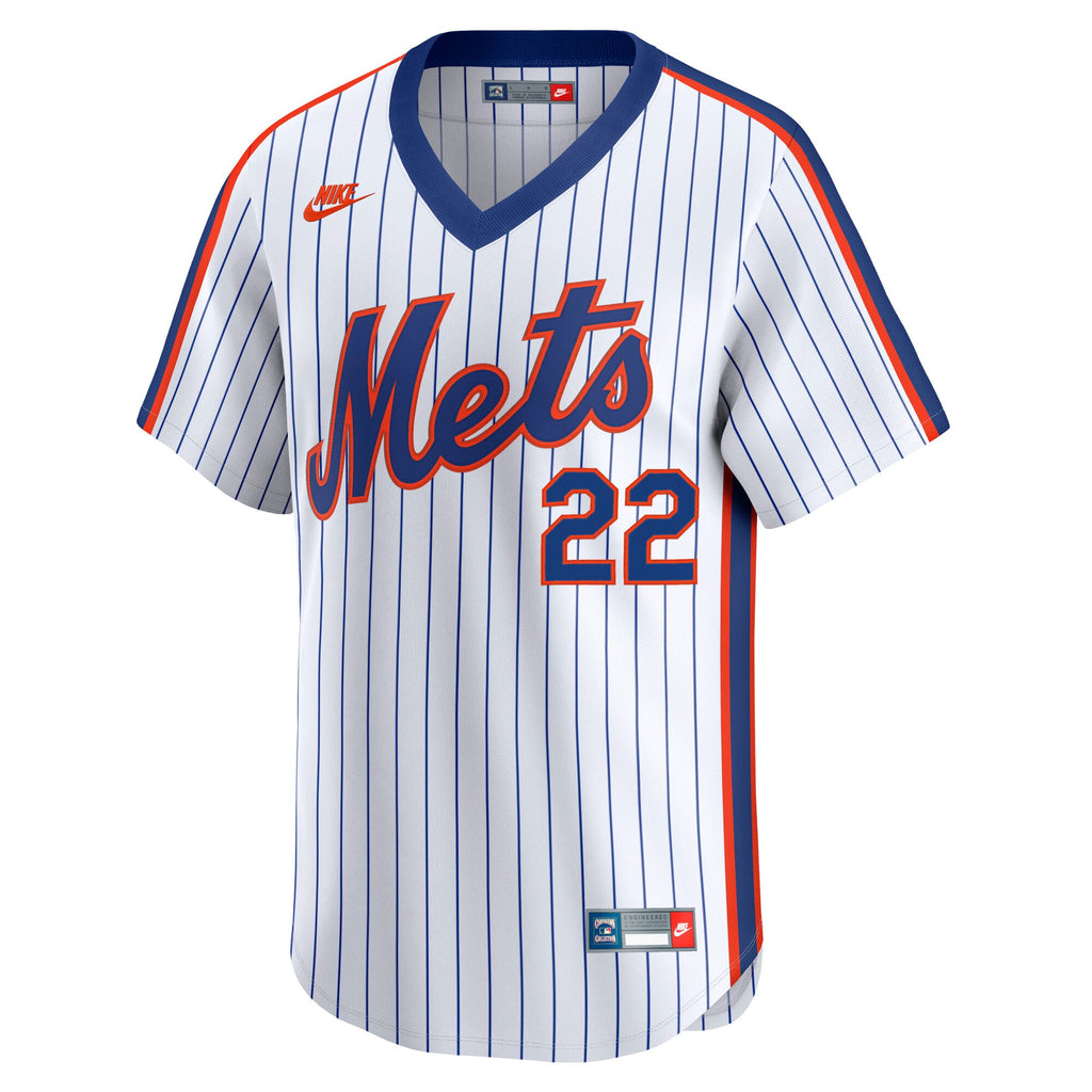 Men's New York Mets Juan Soto Nike White Cooperstown Collection Limited 40th Anniversary Jersey - 3