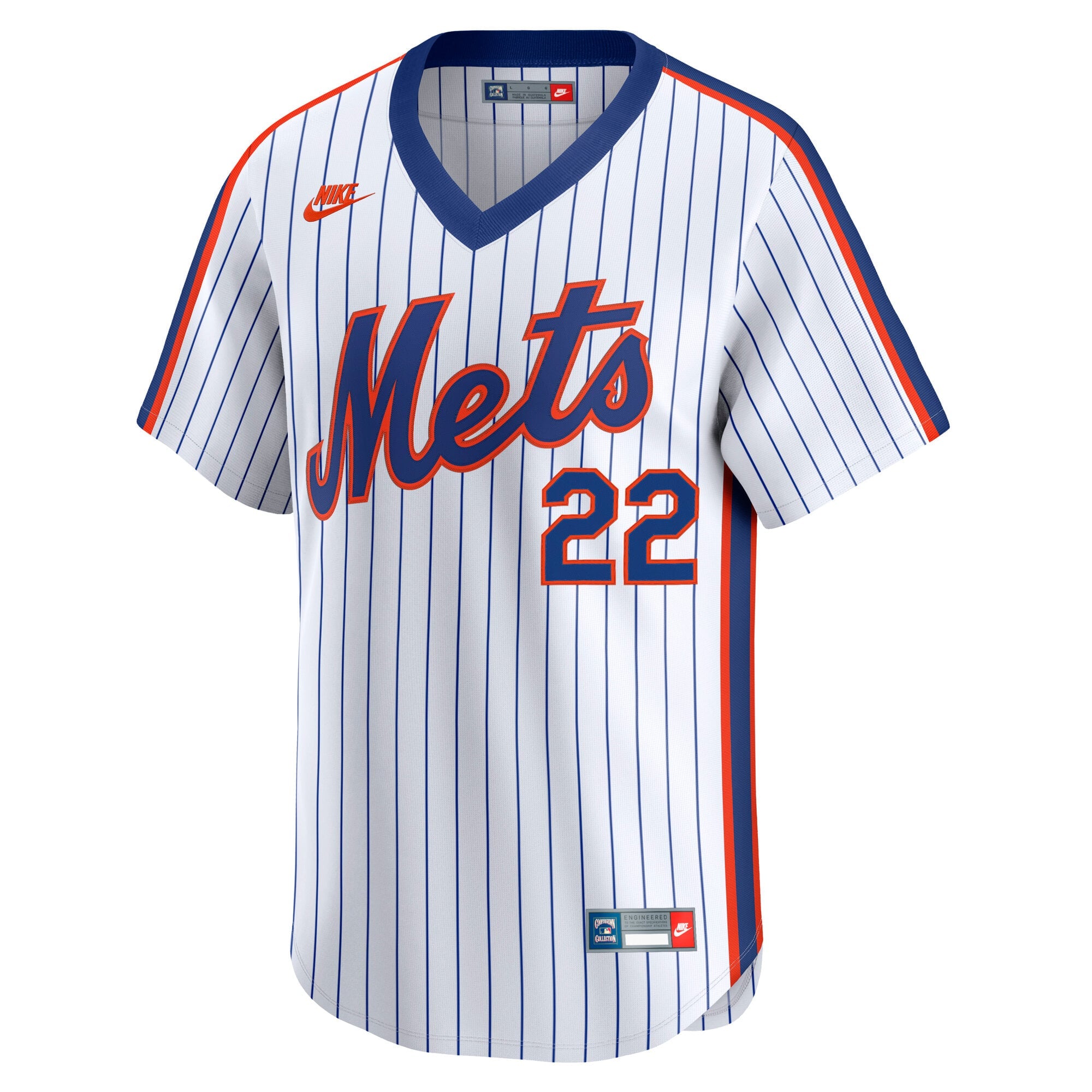 Men's New York Mets Juan Soto Nike White Cooperstown Collection Limited 40th Anniversary Jersey - 3