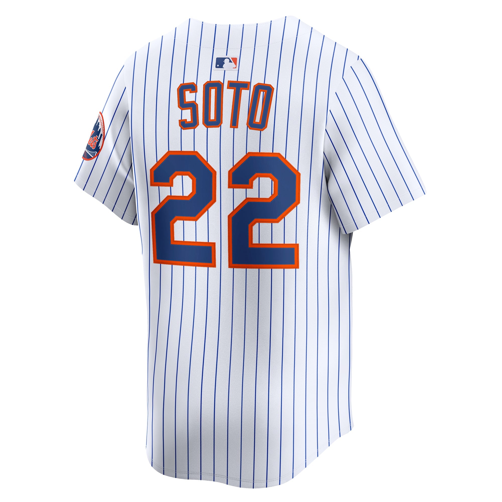 Men's New York Mets Nike White Home Limited Player Jersey - 4