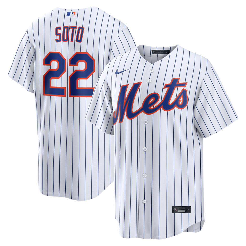 Men's New York Mets Juan Soto Nike White Home Replica Jersey - 2