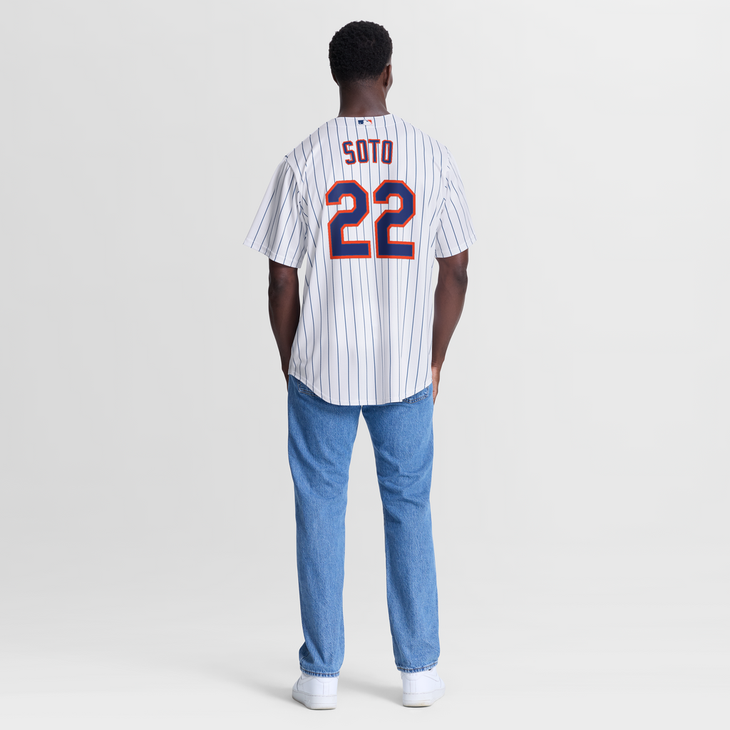 Men's New York Mets Juan Soto Nike White Home Replica Jersey - 6