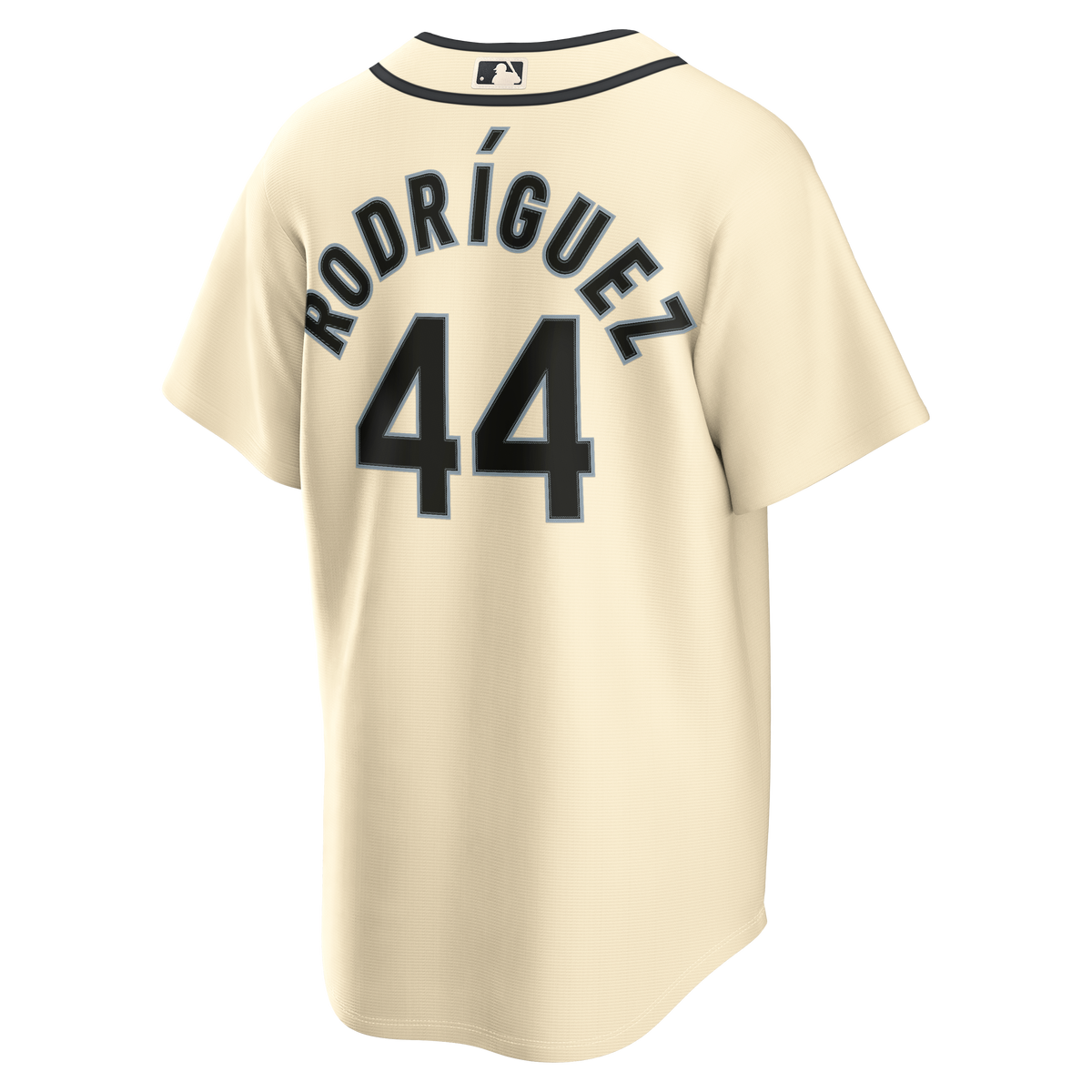 Men's Seattle Mariners Julio Rodríguez Nike Cream Alternate Replica Jersey - 4