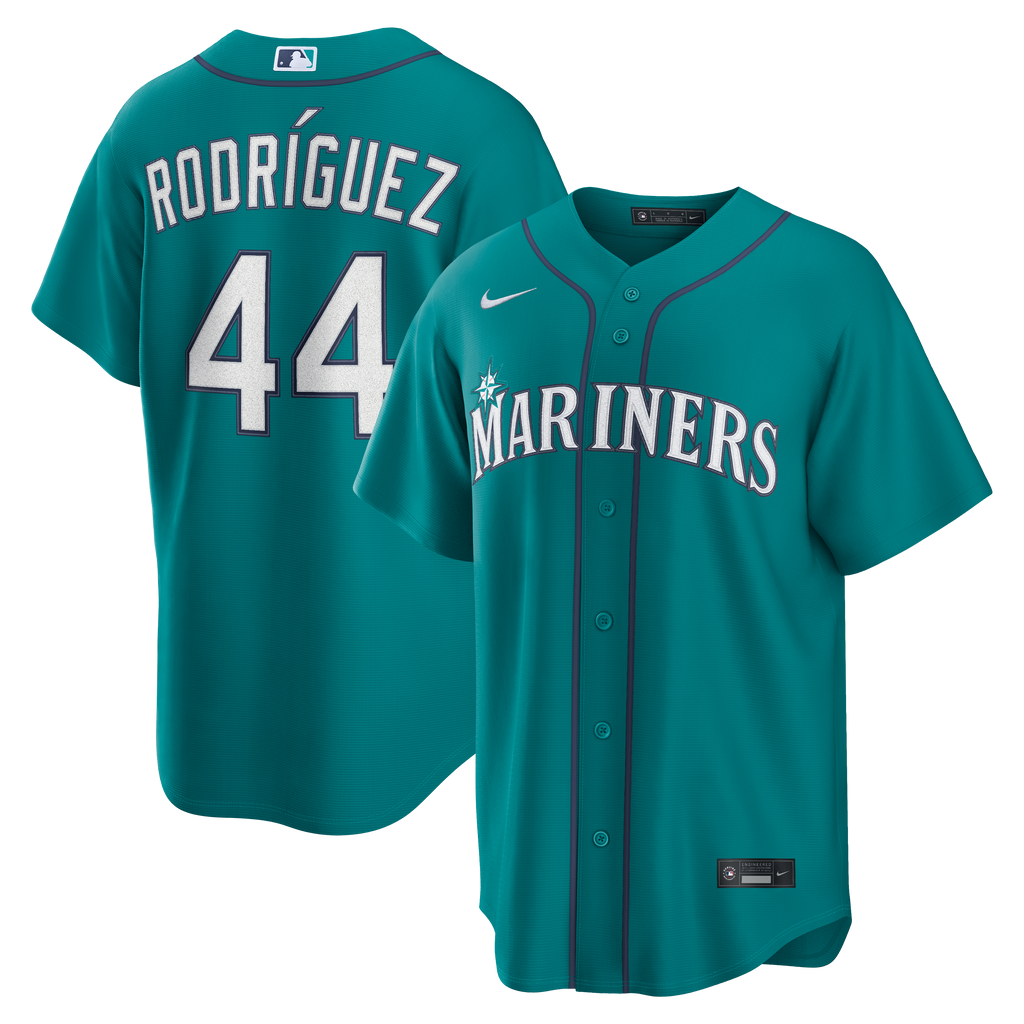 Men's Seattle Mariners Julio Rodríguez Nike Teal Alternate Replica Jersey - 2