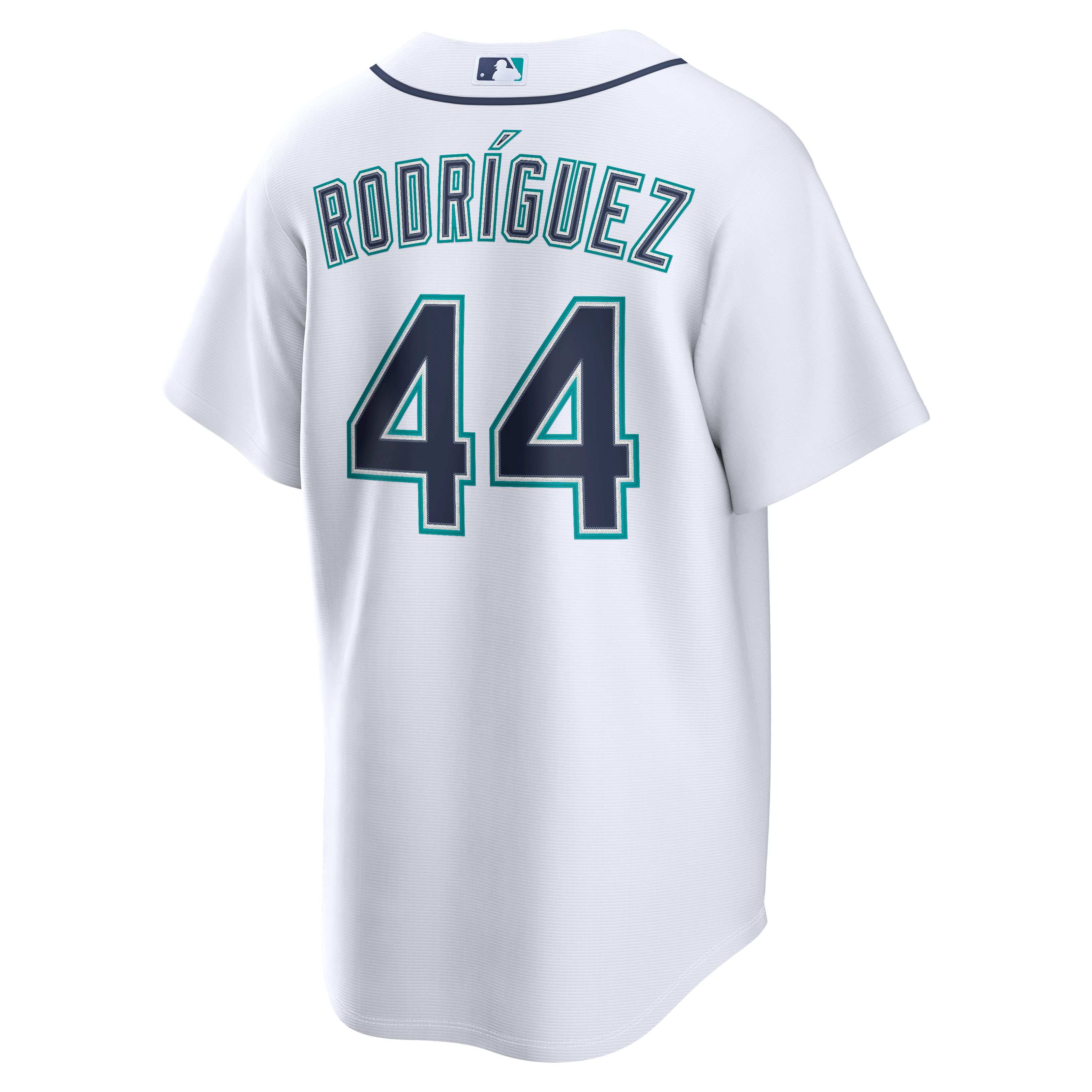 Men's Seattle Mariners Julio Rodríguez Nike White Home Replica Jersey - 4