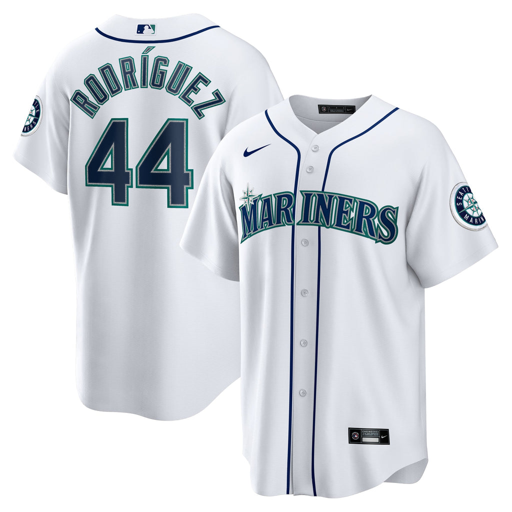 Men's Seattle Mariners Julio Rodríguez Nike White Home Replica Jersey - 2