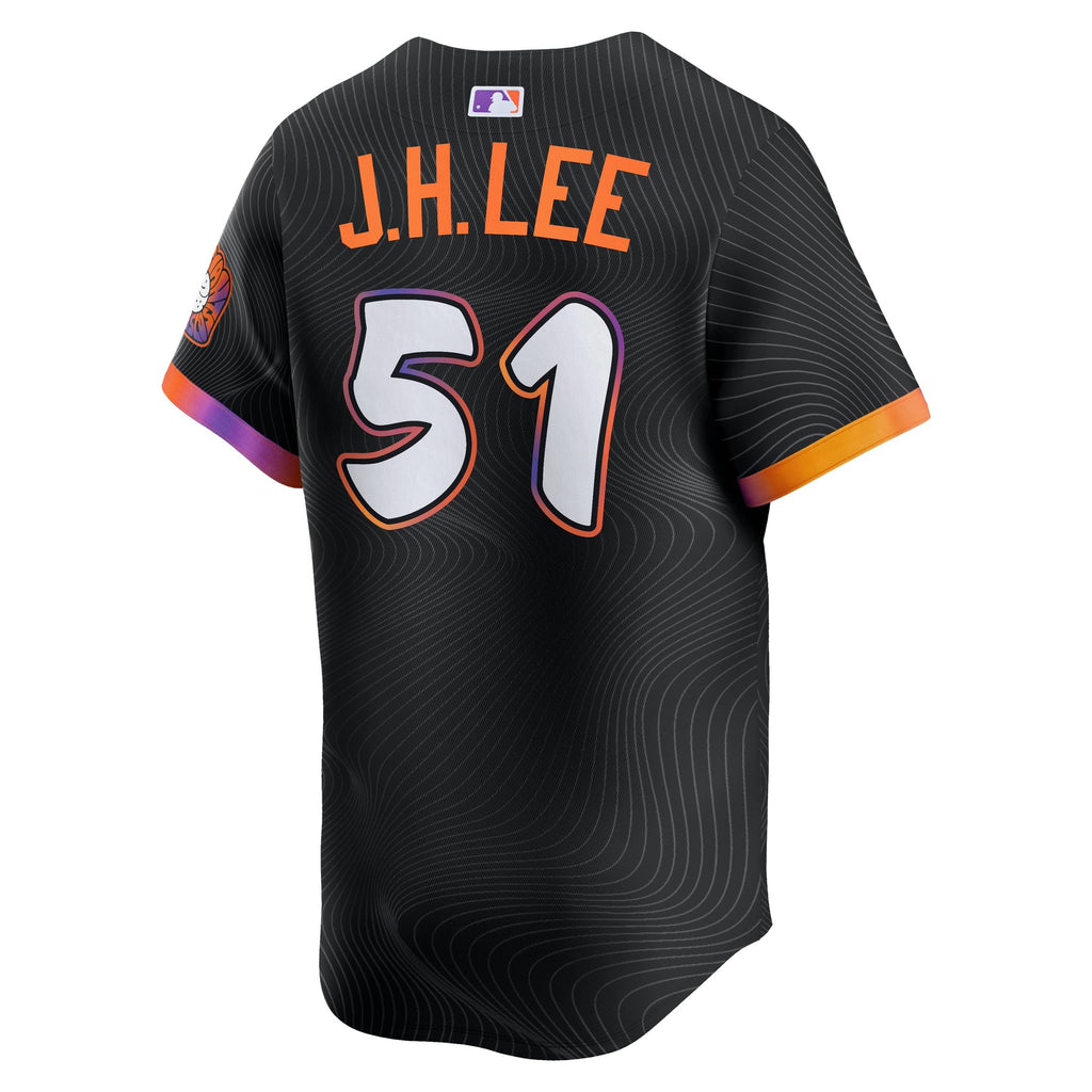 Men's San Francisco Giants Jung Hoo Lee Nike Black 2025 City Connect Limited Jersey - 4