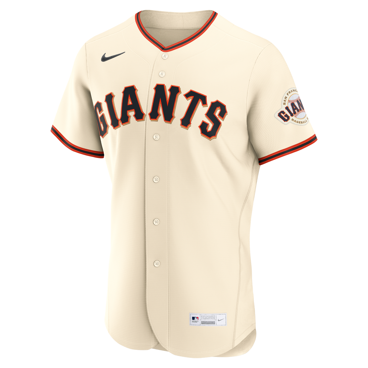 Men's San Francisco Giants Jung Hoo Lee Nike Cream Home Authentic Jersey - 3