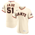 Men's San Francisco Giants Jung Hoo Lee Nike Cream Home Authentic Jersey