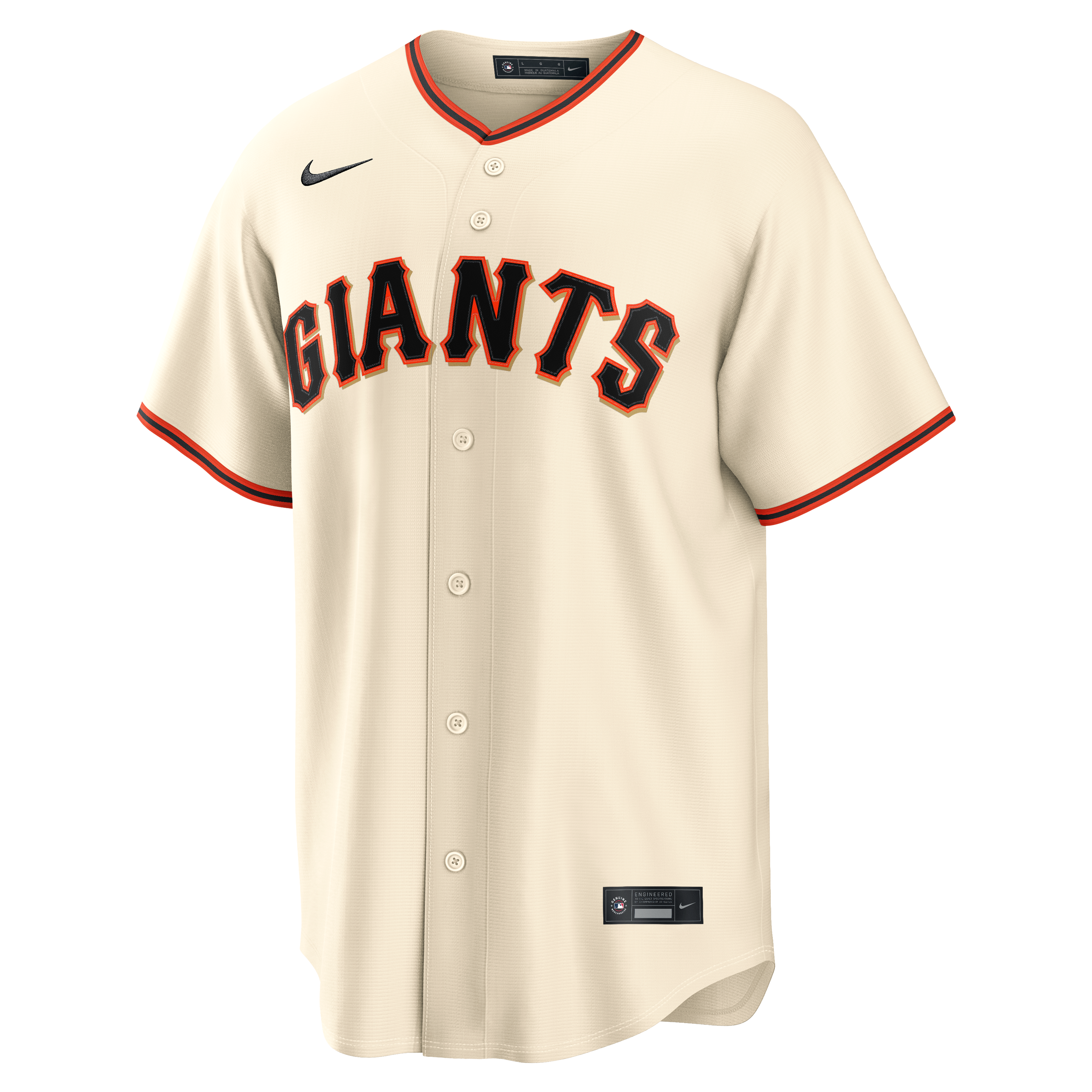 Men's San Francisco Giants Jung Hoo Lee Nike Cream Home Replica Jersey - 3