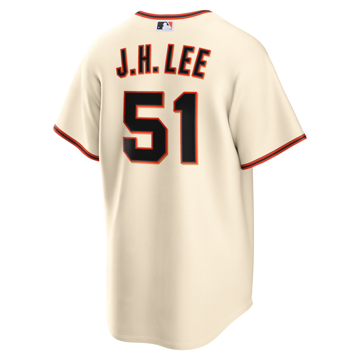 Men's San Francisco Giants Jung Hoo Lee Nike Cream Home Replica Jersey - 4