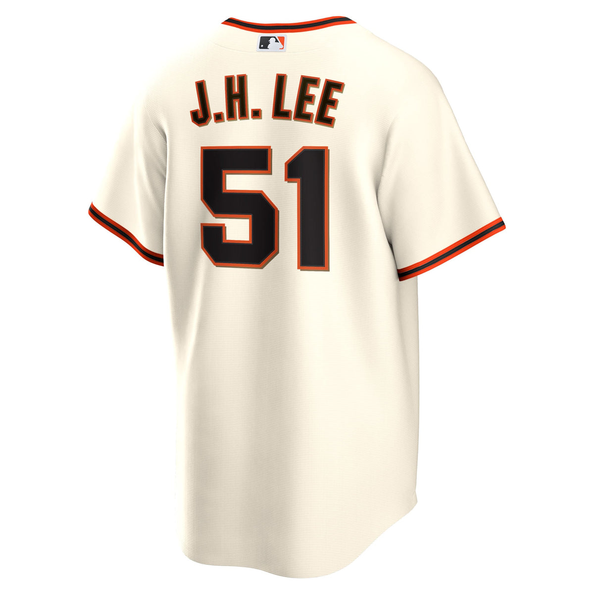 Men's San Francisco Giants Jung Hoo Lee Nike Cream Home Replica Player Jersey - 4