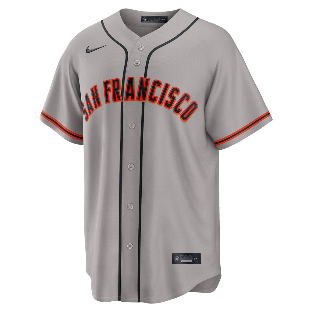 Men's San Francisco Giants Jung Hoo Lee Nike Gray Road Replica Jersey - 3