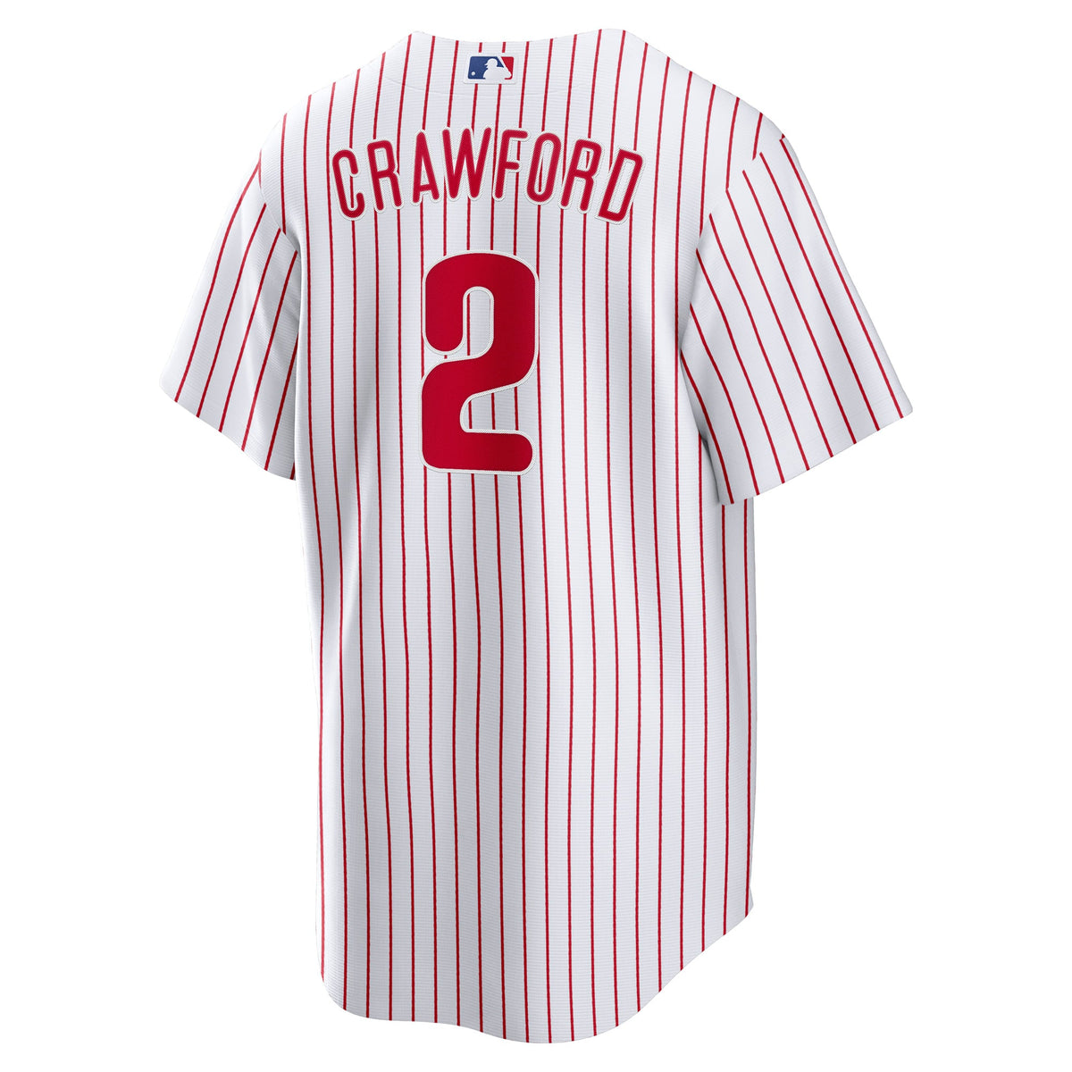 Men's Philadelphia Phillies Justin Crawford Nike White Home Replica Jersey - 4