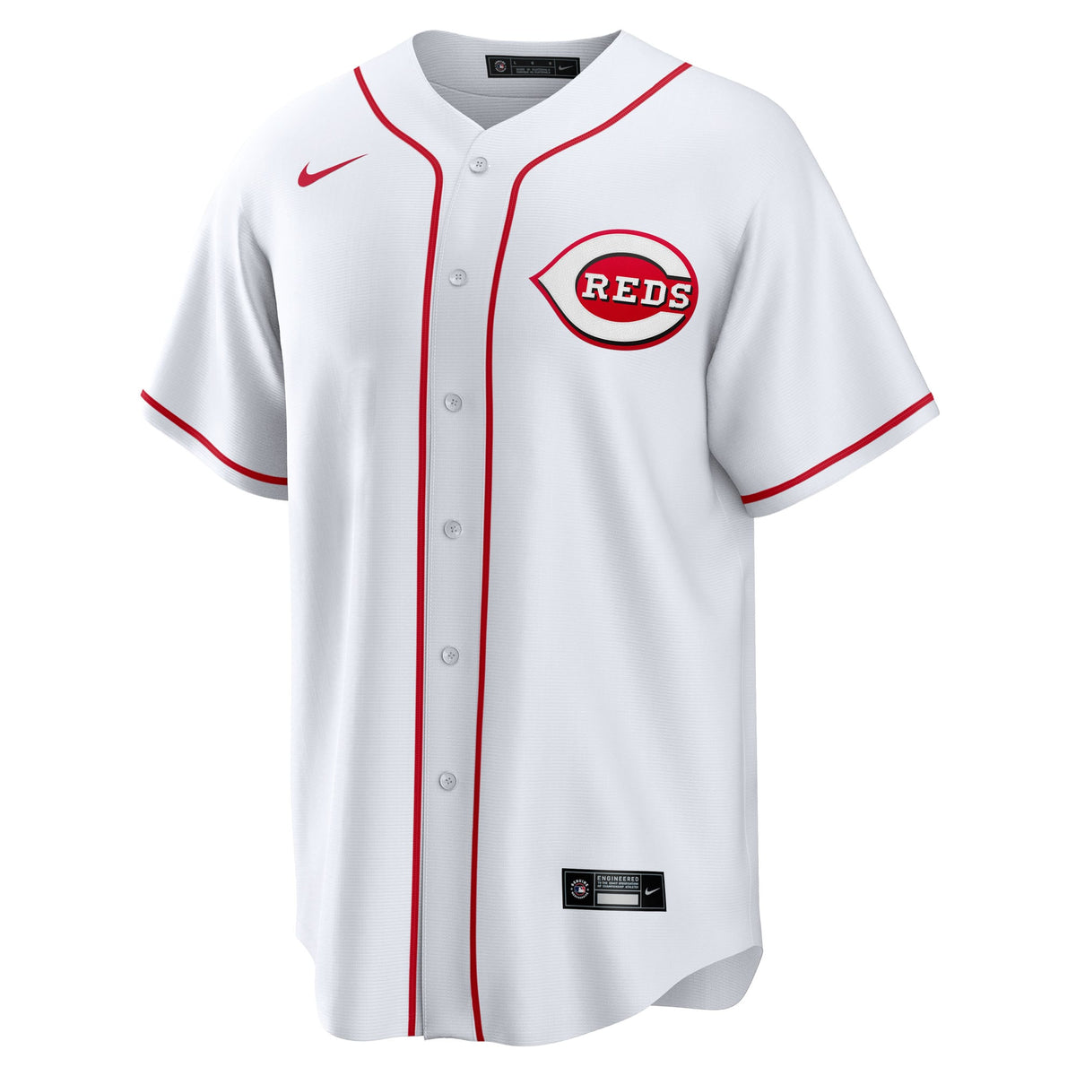 Men's Cincinnati Reds Ke'Bryan Hayes Nike White Home Replica Jersey - 3