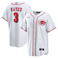 Men's Cincinnati Reds Ke'Bryan Hayes Nike White Home Replica Jersey