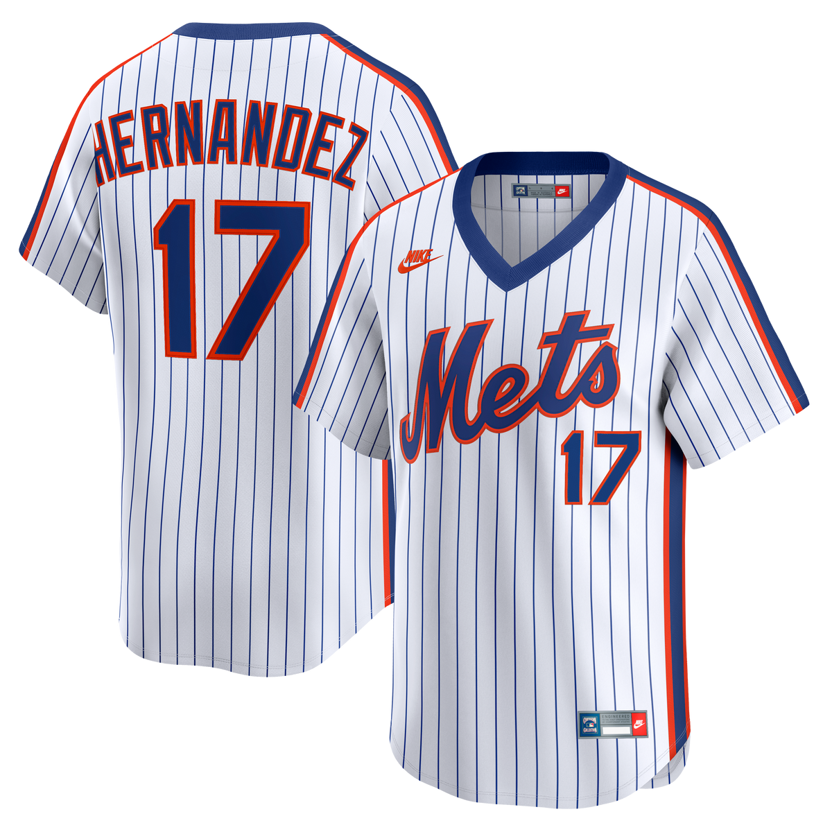 Men's New York Mets Keith Hernandez Nike White Cooperstown Collection Limited Jersey