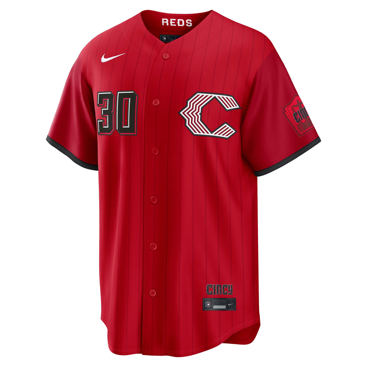 Men's Cincinnati Reds Ken Griffey Jr. Nike Red 2026 City Connect Stadium Jersey - 3