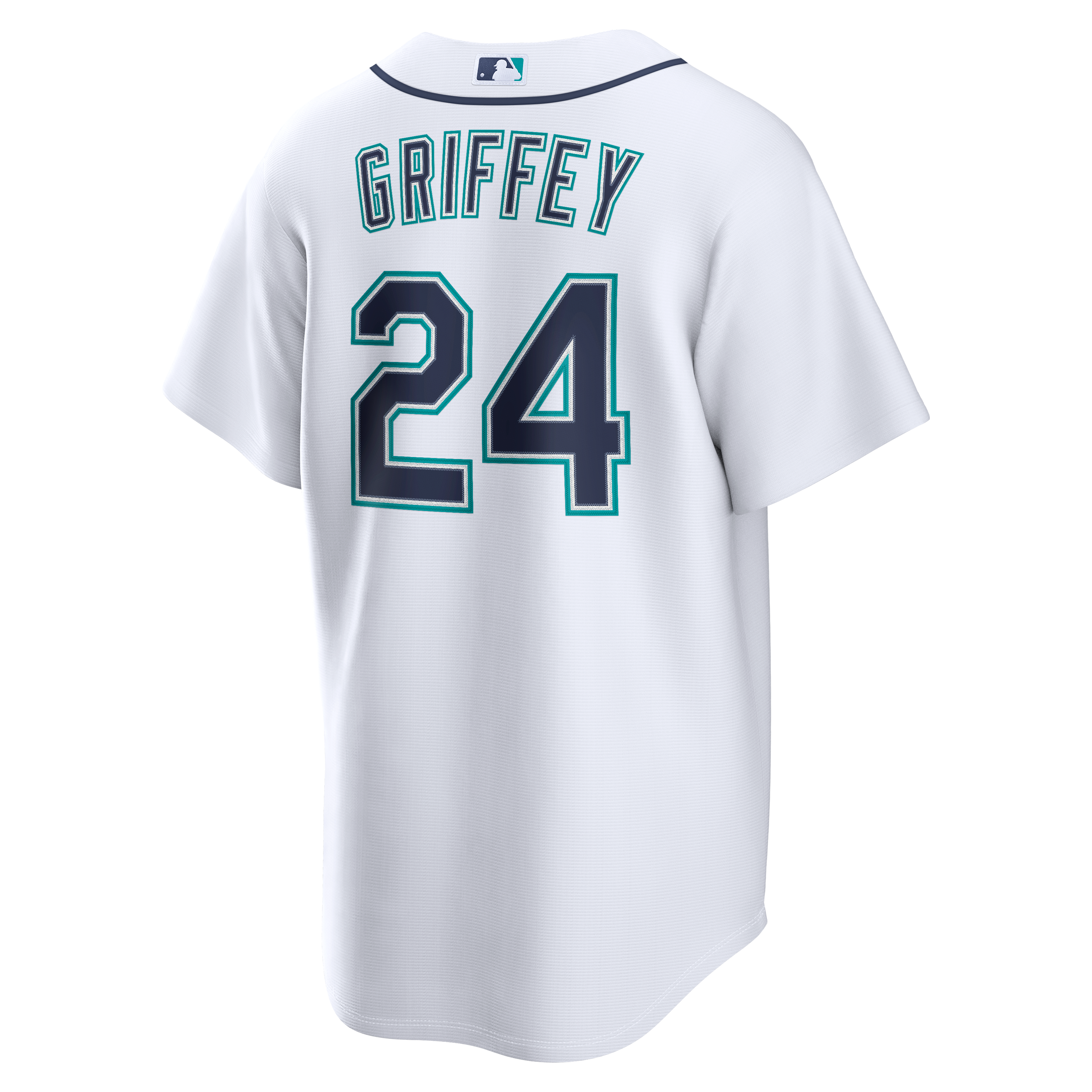 Men's Seattle Mariners Ken Griffey Jr. Nike White Home Replica Jersey - 4