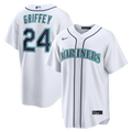 Men's Seattle Mariners Ken Griffey Jr. Nike White Home Replica Jersey