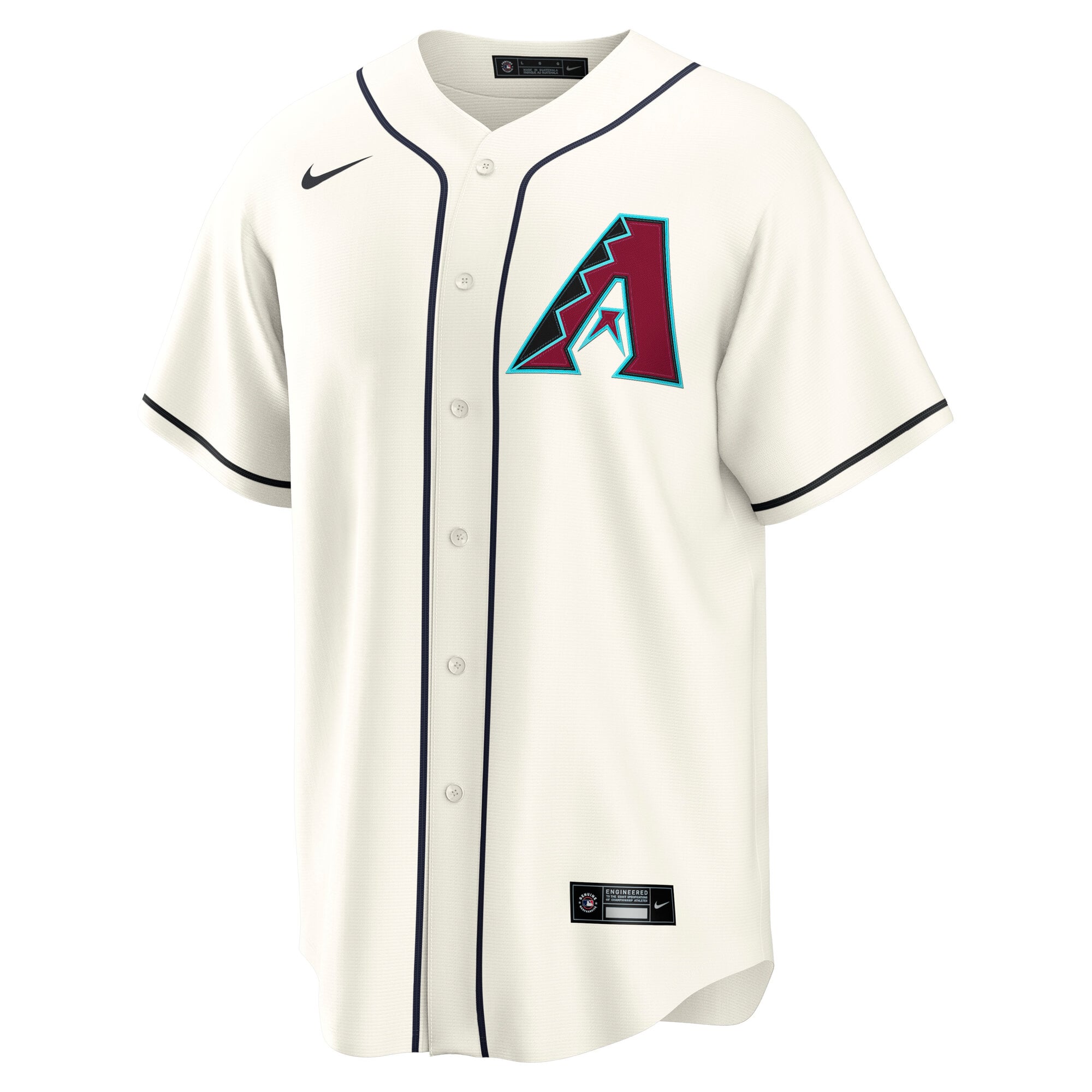 Men's Arizona Diamondbacks Ketel Marte Nike Cream Home Replica Jersey - 3