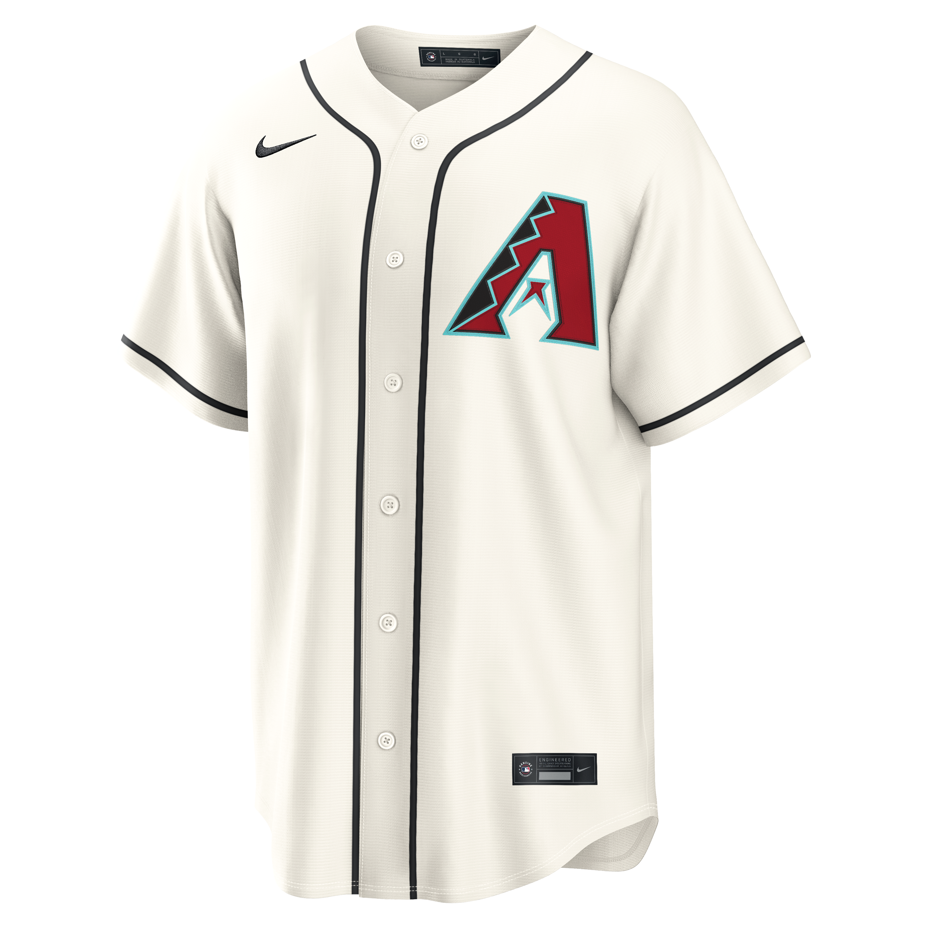 Men's Arizona Diamondbacks Ketel Marte Nike Cream Home Replica Jersey - 3