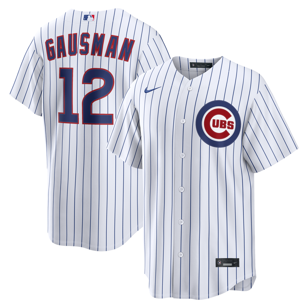 Men's Chicago Cubs Kevin Gausman Nike White Home Replica Jersey