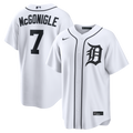 Men's Detroit Tigers Kevin McGonigle Nike White Home Replica Jersey