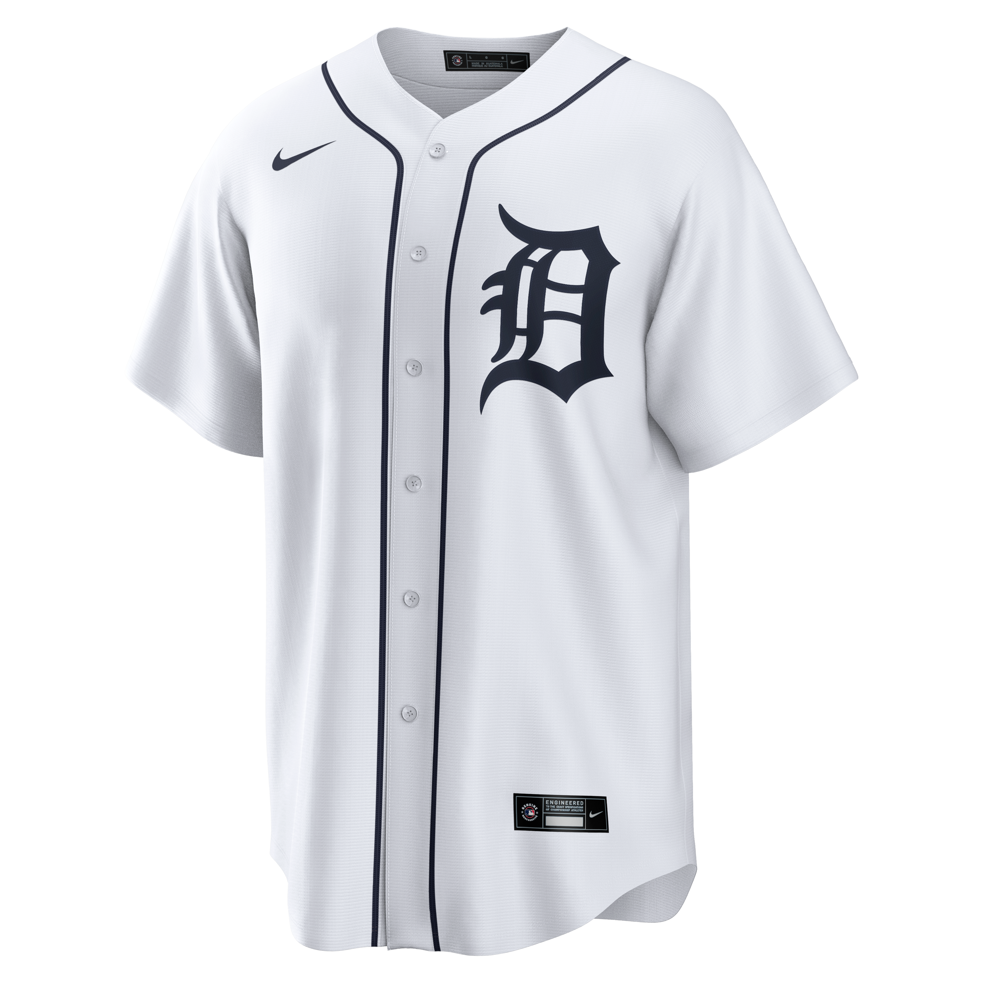 Men's Detroit Tigers Kevin McGonigle Nike White Home Replica Jersey - 3