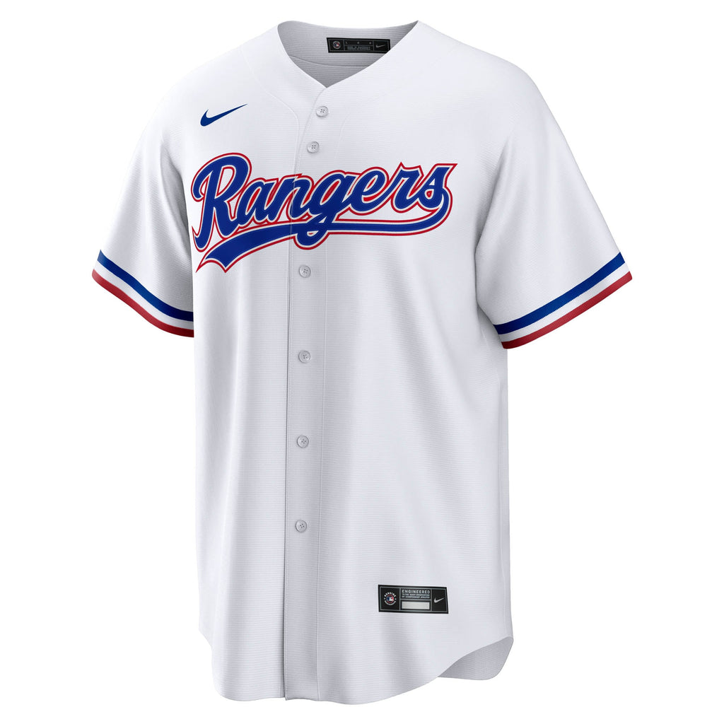 Men's Texas Rangers Kyle Higashioka Nike White Home Replica Jersey - 3