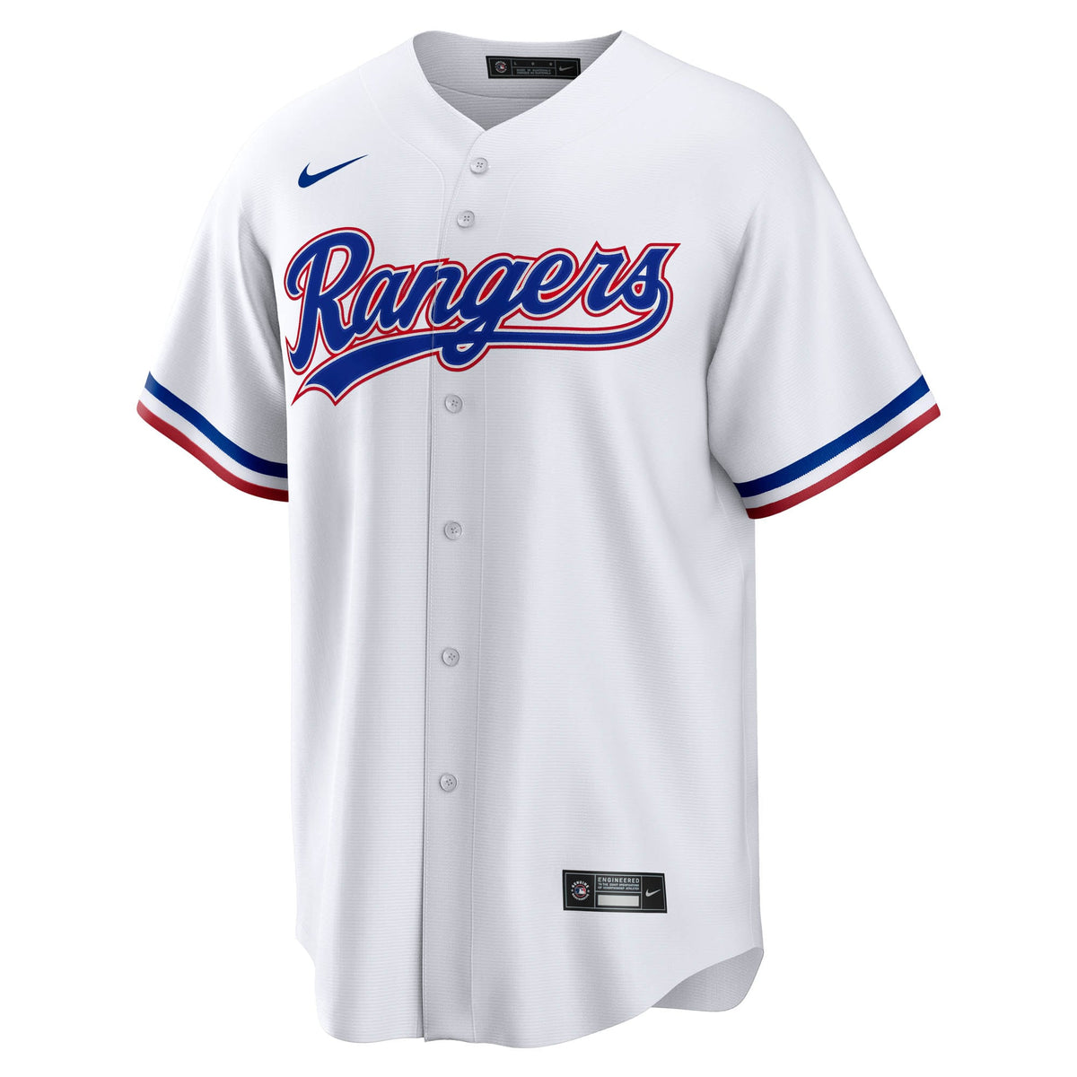 Men's Texas Rangers Kyle Higashioka Nike White Home Replica Jersey - 3