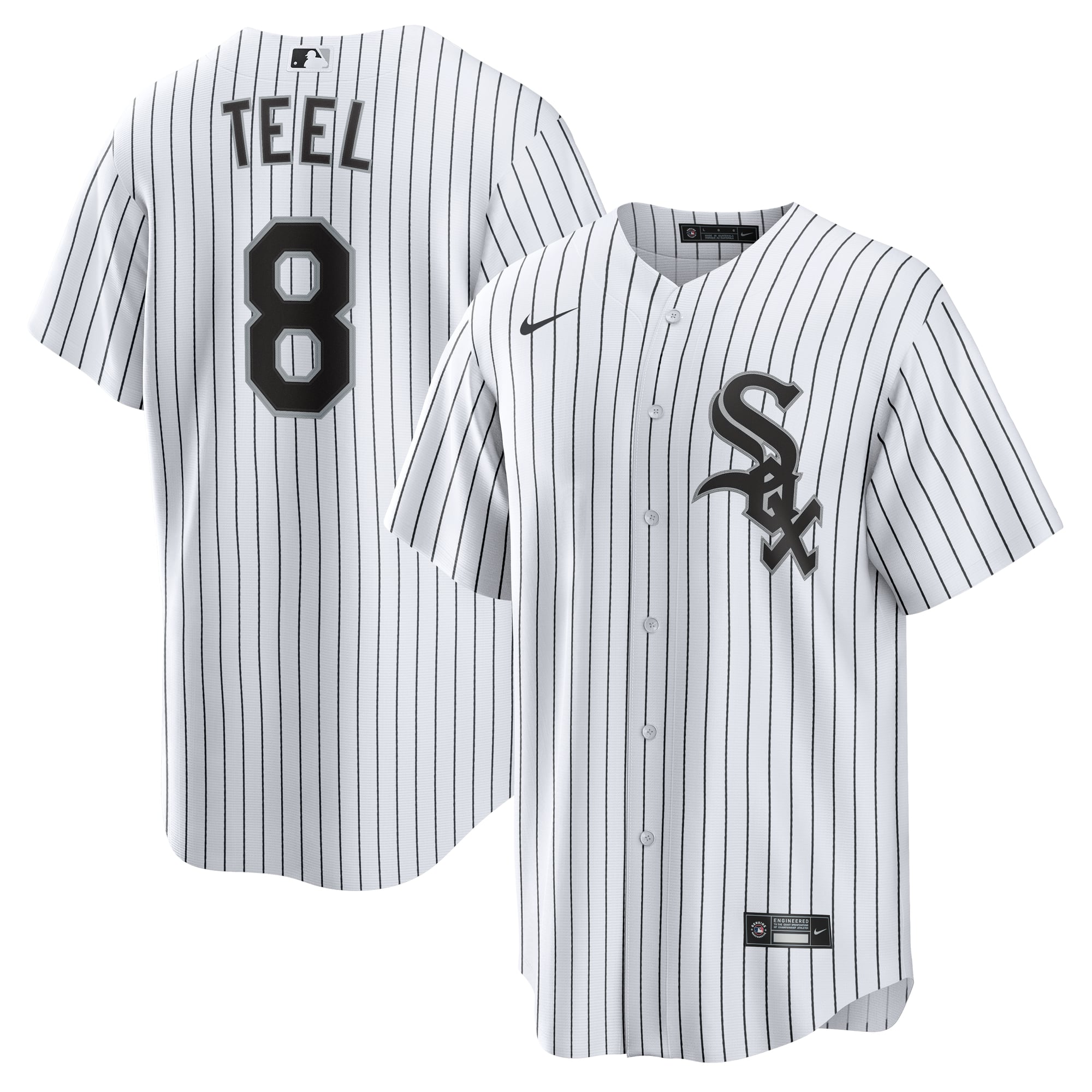 Men's Chicago White Sox Kyle Teel Nike White Home Replica Jersey - 2