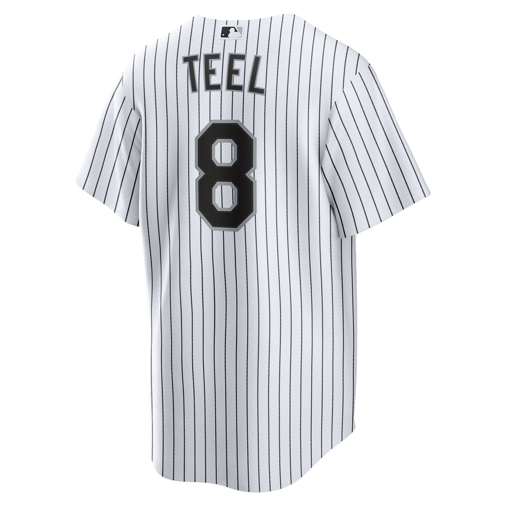 Men's Chicago White Sox Kyle Teel Nike White Home Replica Jersey - 4