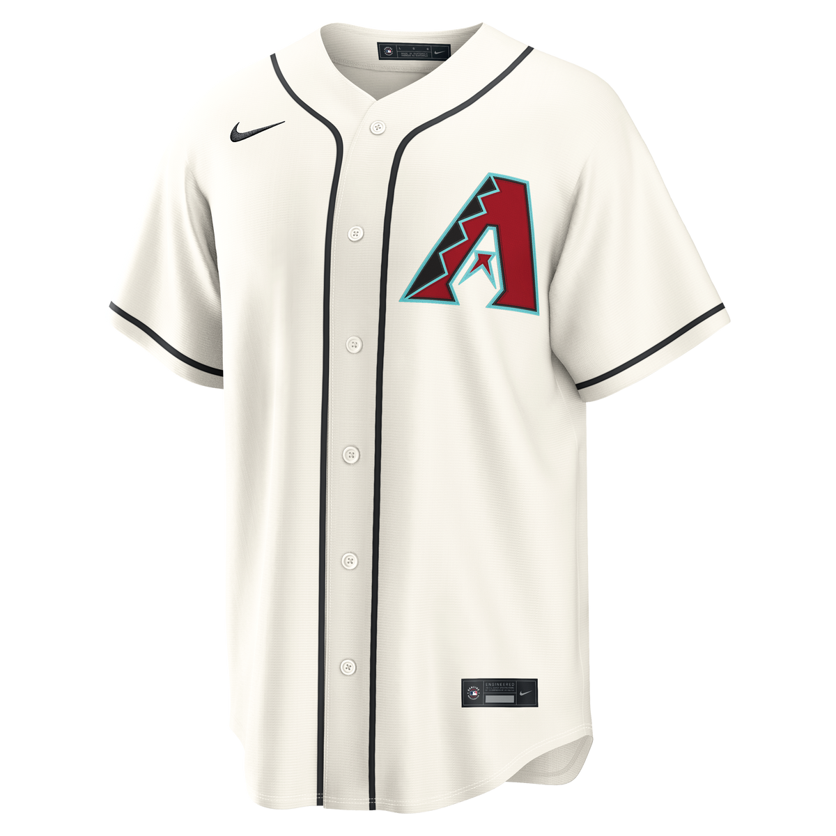 Men's Arizona Diamondbacks Lars Nootbaar Nike Cream Home Replica Jersey - 3