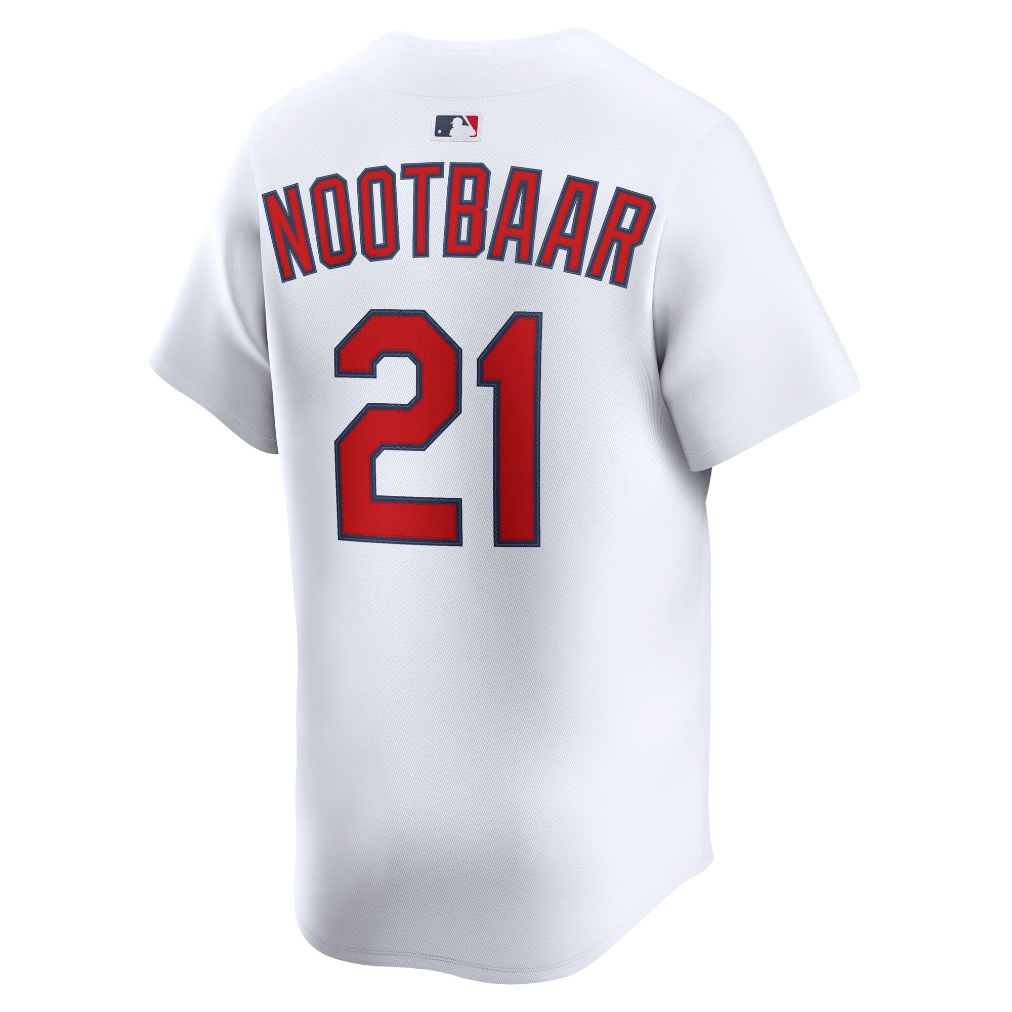 Men's St. Louis Cardinals Lars Nootbaar Nike White Home Limited Player Jersey - 4
