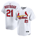 Men's St. Louis Cardinals Lars Nootbaar Nike White Home Limited Player Jersey