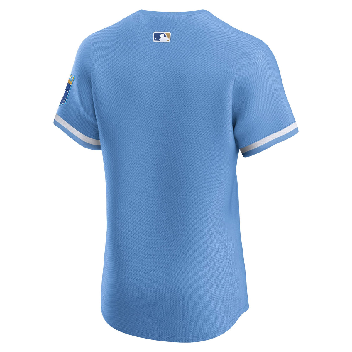 Men's Kansas City Royals Nike Light Blue Alternate Elite Jersey - 4