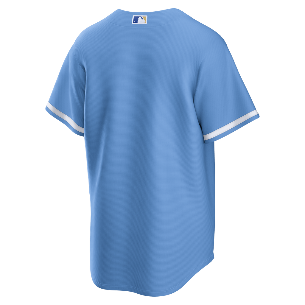 Men's Kansas City Royals Nike Light Blue Alternate Replica Jersey - 4